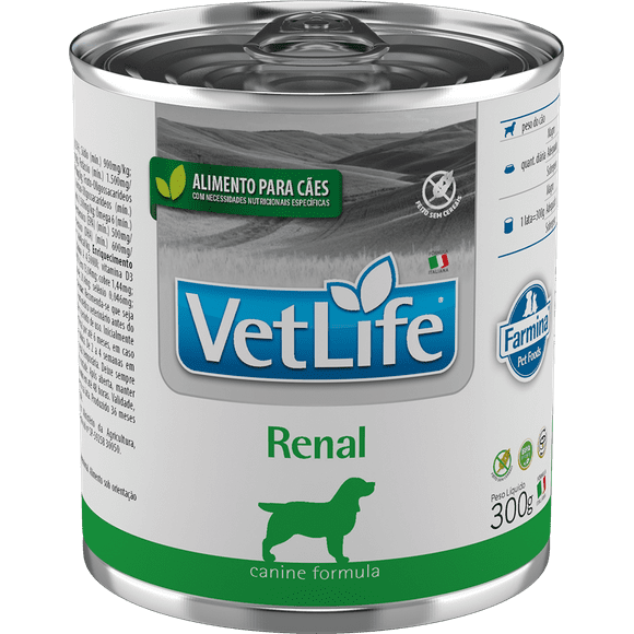 Vet Life Lata Renal Perro 300 gr