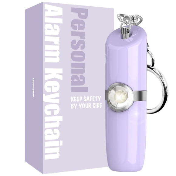 Llavero con alarma personal SECURITYMAN, alarma de seguridad, color morado