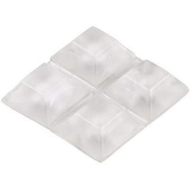 Shepherd Hardware 9565 Almohadillas Protectores Transparentes Adhesivas SurfaceGard de 3/4 de Pulgada, Paquete de 12
