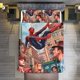 thumbnail image 1 of The Amazing Spider-Man 3 Piece Sets Full/Queen Size - Reversible Microfiber Quilts with 2 Shams Soft Lightweight Bedspread Coverlet Comforter for All Season Bed Sheets, 1 of 5