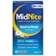 thumbnail image 1 of Sleep Aid MidNite Back to Sleep en dosis bajas de 1,5 mg de melatonina, 1 of 7