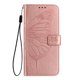 thumbnail image 2 of Funda cartera mariposa para Motorola Moto G06 con soporte y ranuras para tarjetas Oro rosa, 2 of 6
