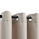 thumbnail image 2 of Cortina Blackout vidaXL Beige con Aros para Ventana 94x241 cm (2 piezas), 2 of 9