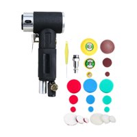 Magideal - Lijadora Neumática Pulidora De Aire De , Lijadora Neumática Portátil Resistente, Lijadora Orbital Pequeña Para Construcción De Automóviles Y