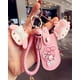 thumbnail image 2 of Fundas para llaves kawaii, bonito llavero, bonito accesorio para bolso, llavero con melodía, para vacaciones, rosa, tamaño mediano, 2 of 7
