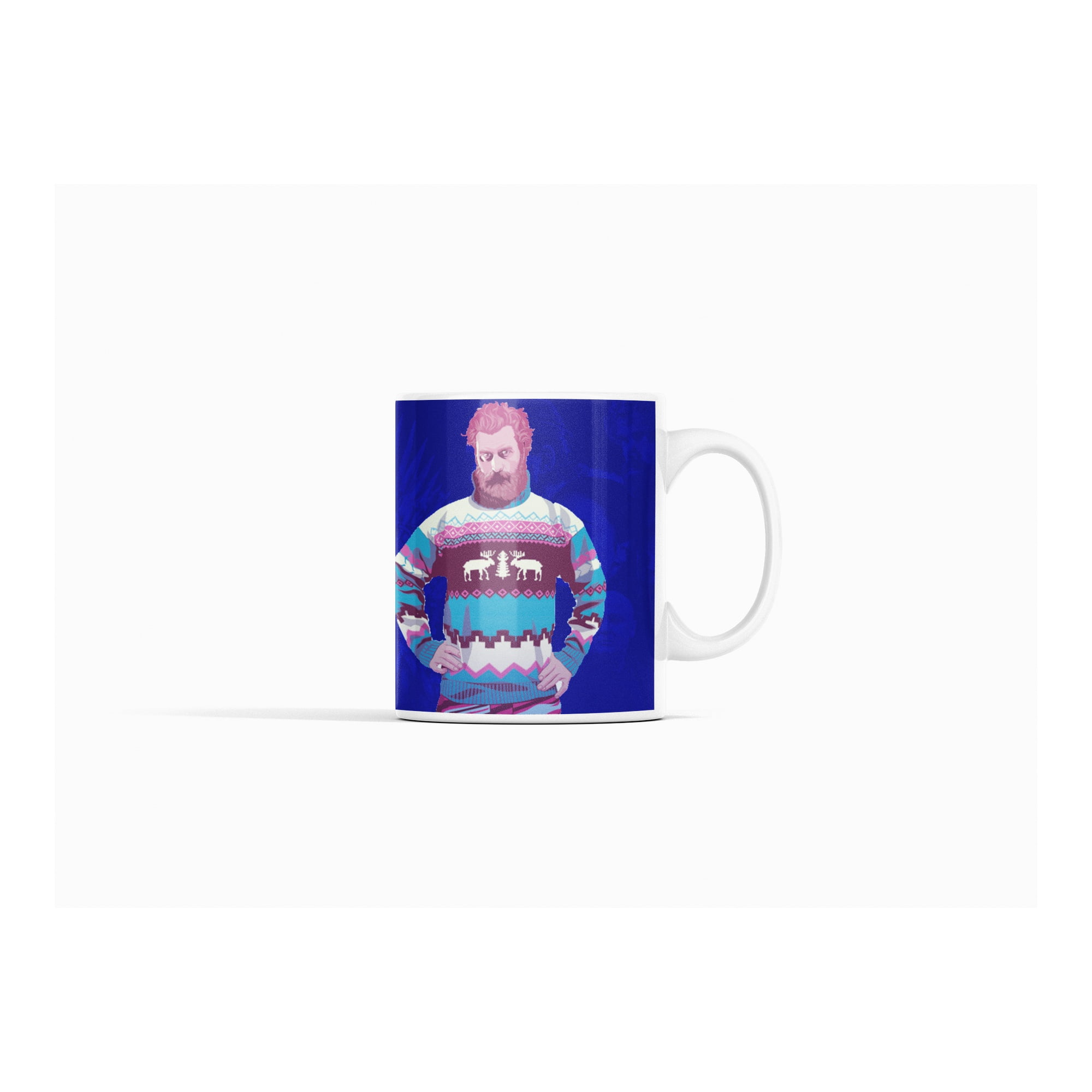 Genérico - Taza Juego De Tronos - Tronos Que Cambian Con Tormund