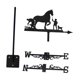 thumbnail image 4 of Veleta De Caballo, Artesanías, Arte De Hierro, Adorno De Caballo Para Cerca De Casa De Campo, Caballo Con Hombre, 4 of 5