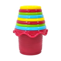 Vasos Apilables De Colores Con Sellos Para Bebés Playgro
