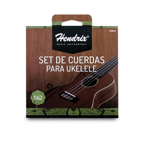 Hendrix - Set De Cuerdas Para Hukelele Espesor 0.62 - Ps