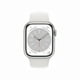 thumbnail image 1 of Apple Watch Serie 8 (GPS) Caja Silver aluminio 45mm con correa sport Blanco - M/L, 1 of 6