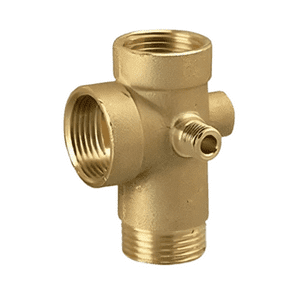Hidroplanet - Unión 5 Vías Bronce 1´Bomba-Manometro-Presostato