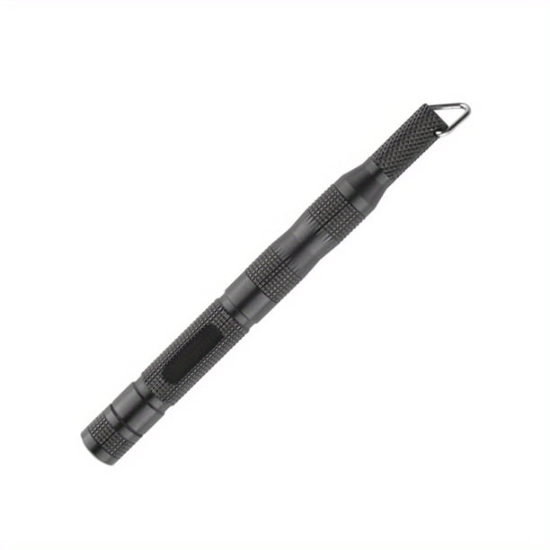 Be Prepared for Anything with Our 1pc Flint and Steel Outdoor Magnesium Fire Lighter - Your Ultimate Wilderness Fire Starting Kit with Multifunctional Compass, Survival Whistle, and Portable Tactical