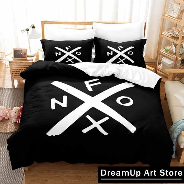 Fashion Nofx Rock Band Bedding Set Boys Girls Duvet Cover Pillowcase Bed Adult Bedroom