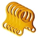 thumbnail image 2 of 5 Uds 3 Agujeros Tienda Cuerda Sujetador Viento Cuerda Hebilla Tensor Amarillo, 2 of 5