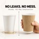 thumbnail image 3 of Vaso desechable NYHI 284 ml de papel kraft ondulado - Pack de 150, 3 of 8