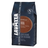Granos De Café Lavazza 4202A Super Crema Espresso 1 Kg