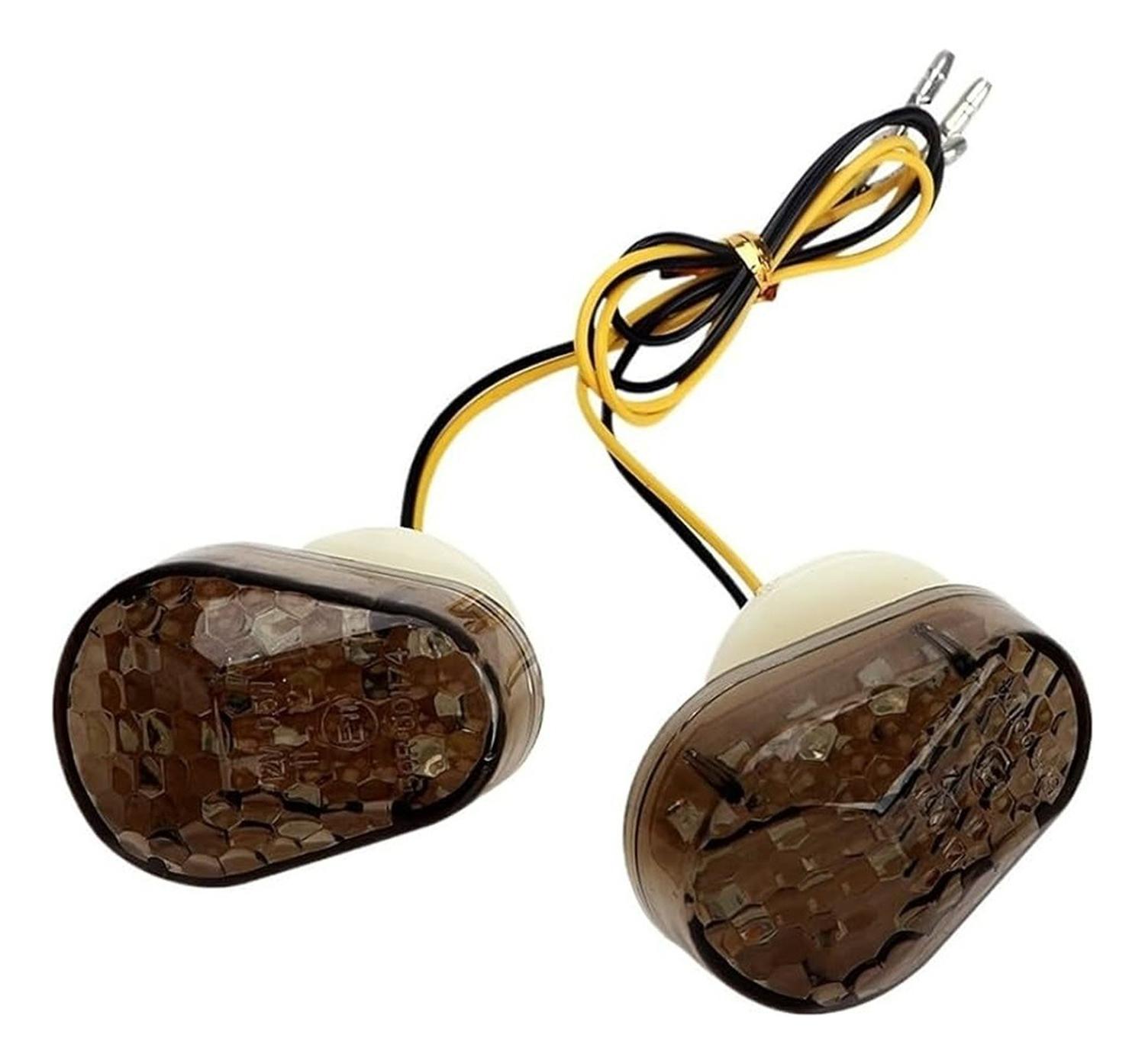 Genérico - Intermitentes Led De Carenado Para Motos (Tipo Tortuga)