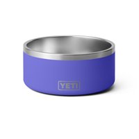 Cuenco Para Perros Yeti Boomer 8 De Acero Inoxidable, 1,9 L, Violeta Ultramar