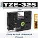 thumbnail image 1 of Cinta TZe-325 Para Rotuladora Brother Modelo Pt, 9mm X 8m, 1 of 9