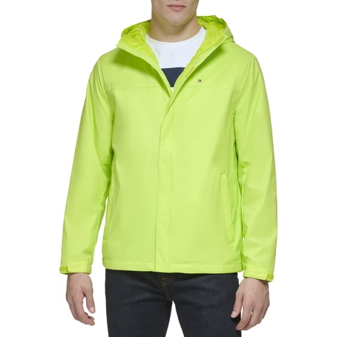 Chaqueta Tommy Hilfiger Ligera Impermeable Color Lima Para Hombre