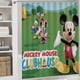 thumbnail image 5 of La casa de Mickey Mouse+-theme 4-Piece Shower Curtain Set with Rugs, Waterproof Bathroom Decor Set Includes Bath Mat, U-Shaped Rug, Toilet Lid Cover and Curtain with Hooks, 5 of 6