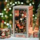 thumbnail image 3 of Kit de manualidades Anavrin Kyoto Gion Book Nook 3D de madera, 3 of 9