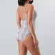thumbnail image 2 of Traje De Baño Torcido Una Pieza Mujer Flores 33403-1, 2 of 4