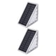 thumbnail image 3 of 2 Luces LED Solares Para Escaleras, Luces Solares Para Patio, Entrada, Barandilla Exterior, Luz Blanca, 3 of 3