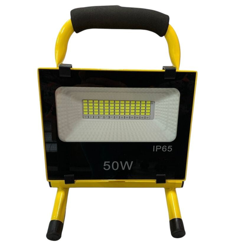 Evermay - Foco Recargable Emergencia 50w + Baliza Rgb