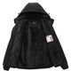 thumbnail image 3 of MOERDENG Chaqueta de esquí impermeable para mujer con capucha, cálida para invierno, 3 of 3