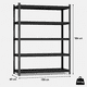 thumbnail image 2 of Estanteria metalica 5 niveles full metal 150x60x184 - SHELF-A5-15*6, 2 of 7