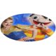 thumbnail image 1 of Bely y Beto Alfombra Redonda de Felpa Coral, Antideslizante, No Desprende Pelusas, Lavable y Duradera para Salón, Dormitorio y Habitación de Niños 60cm, 1 of 6