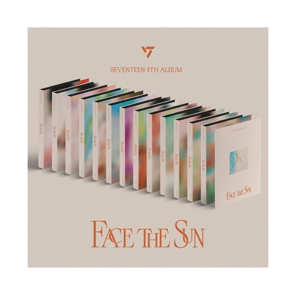 Álbum SEVENTEEN Face the Sun, versión de 4 quilates + tarjetas fotográficas
