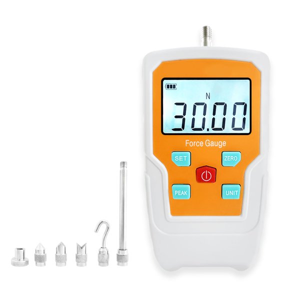 Medidor de fuerza digital Soonkoda Push/Pull Meter 30 N/3 kg/6.5 libras