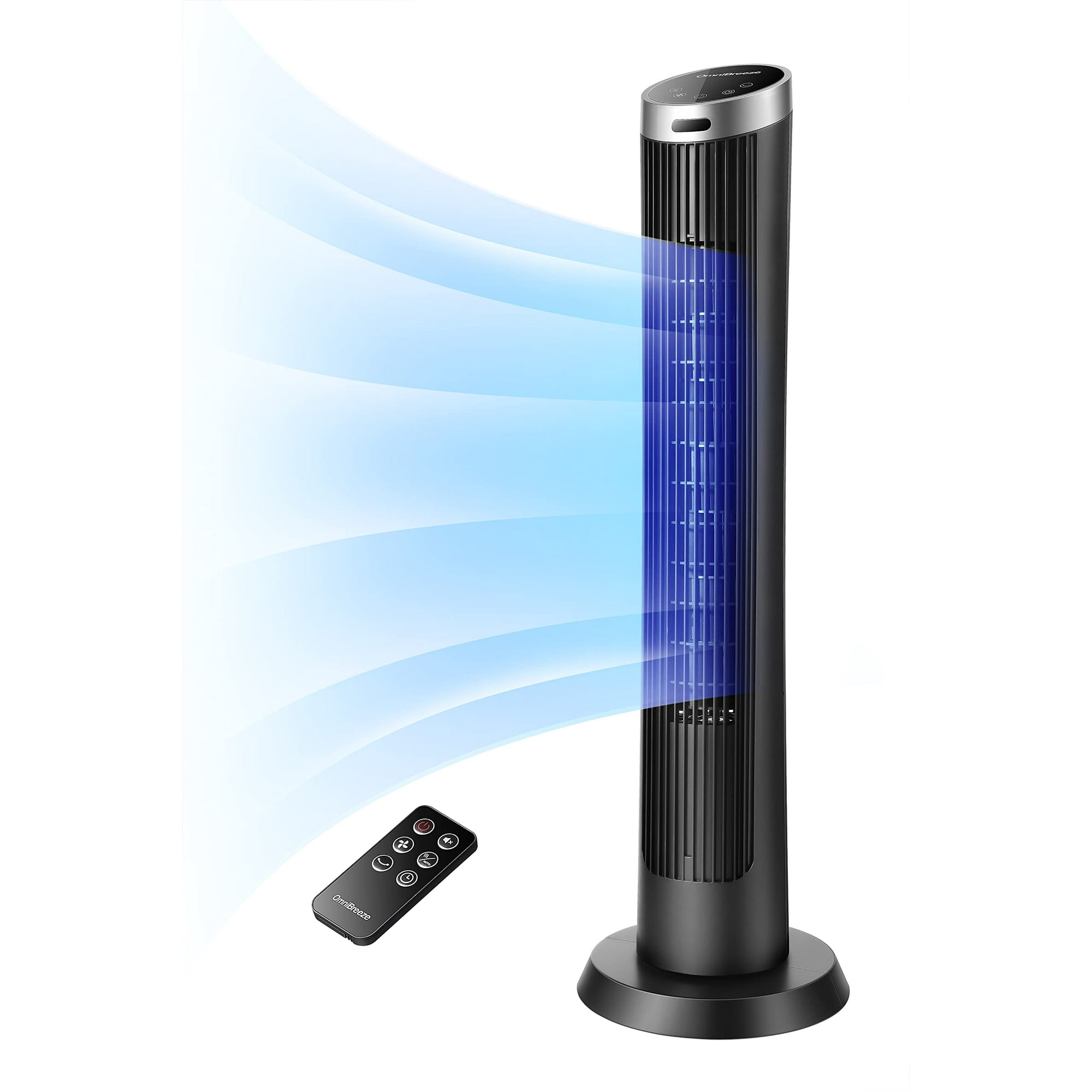 Ventilador De Torre Omnibreeze Digital Electric De 36 Pulgadas Con Control Remoto