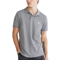 Aeropostale - Polo Aero A87 Solid Piqué Para Hombre Charcoal Xs