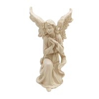 Magideal - Estatua De Ángel Estatua De Ángel Estatuas Decorativas Europeas Recuerdos Artesanía Estatua Coleccionable Escultura De Ángel Para Estante De Gabinetes Beige