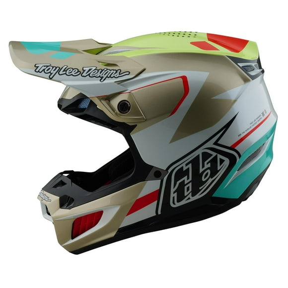 Casco troy lee se5 composite optic white
