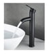 thumbnail image 2 of Llave Monomando Lavamanos Negro Mate Flexibles, 2 of 2