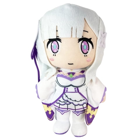 Peluche Great Eastern Entertainment Re Zero Emilia, 20 Cm