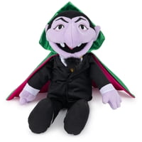 Peluche Gund Sesame Street The Count Muppet, 14 Pulgadas, Negro/Verde