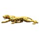 thumbnail image 4 of Estatuilla Creativa De Guepardo, Escultura Artesanal Para El Hogar, Adorno Dorado S, 4 of 5