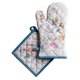 thumbnail image 1 of Juego de manopla de horno y soporte para olla Maison d' Hermine 20 cm x 33 cm, 1 of 9