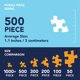 thumbnail image 3 of Juego de rompecabezas 4 en 1 de Bits and Pieces Dog Days Jubilee, 500 piezas, 3 of 9