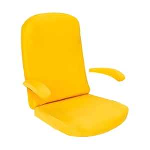 Bothyi - Funda Elástica Para Sillón De Oficina, Funda Para Silla De Ordenador, Silla De Escritorio, Color Amarillo