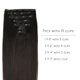 thumbnail image 2 of Extensiones Clip In WENNALIFE de Cabello Humano Remy, 2 of 3