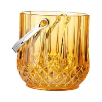 Bothyi - Tina De Enfriamiento De Bebidas Para Botellas De Champán Hotel Congelador Cocktail Bar Party Borwn Round