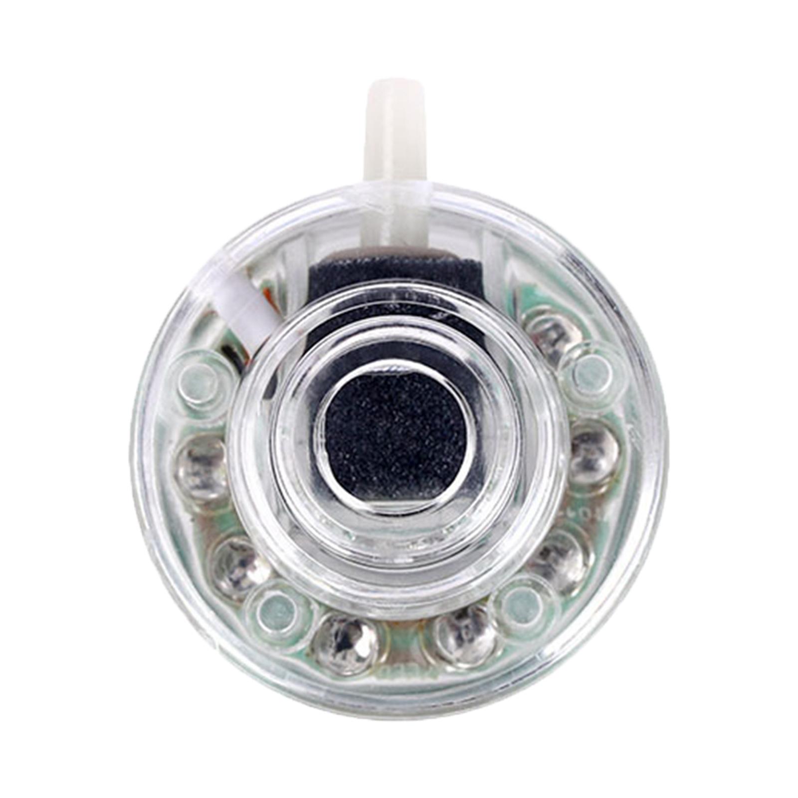 Ioensy - Acuario Luces Led Burbuja De Aire Tanque De Peces Fabricación De Luz Sumergible De Oxígeno