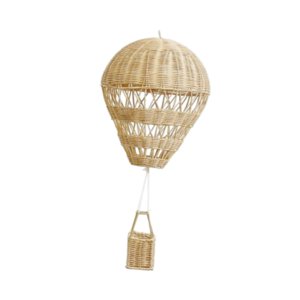 Bothyi - Decoración De Pared De Telón De Fondo Del Globo De Aire Caliente De Ratán Para La Fiesta De Bodas De La Oficina