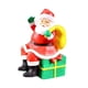 thumbnail image 2 of Estatua Navideña, Regalo Para Fiestas, Centro De Mesa, Figura De Papá Noel Con Caja De Regalo, 2 of 3
